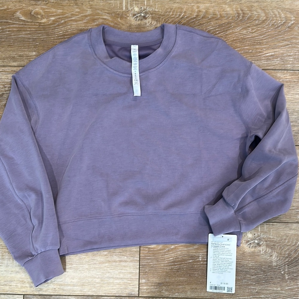 Lululemon Athletica Purple Sweatshirt